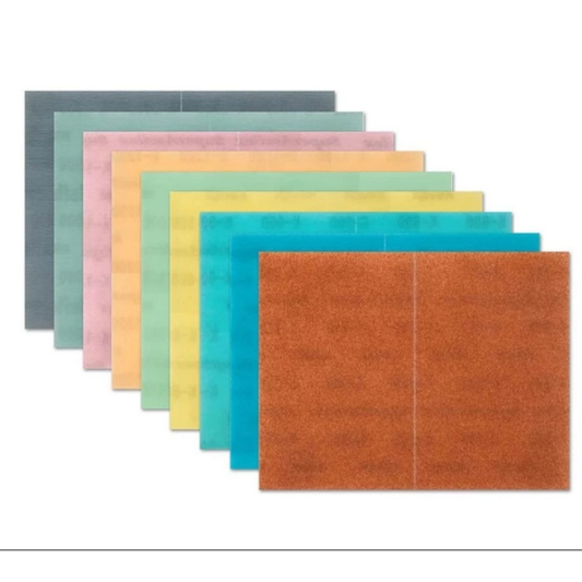 KOVAX Super Assilex Sheets 240–1500 Grit – 170 × 130mm (Dry Sanding System)